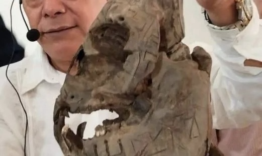 Supposed Strange Skull Discovered in Mexico Mine